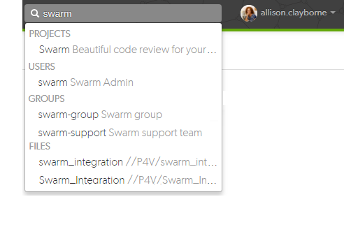 Image of Swarm Search Results