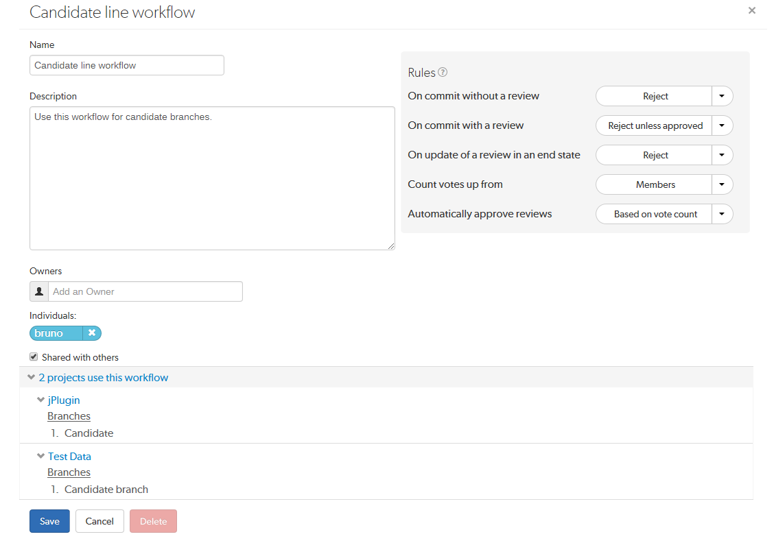 Workflow Settings image