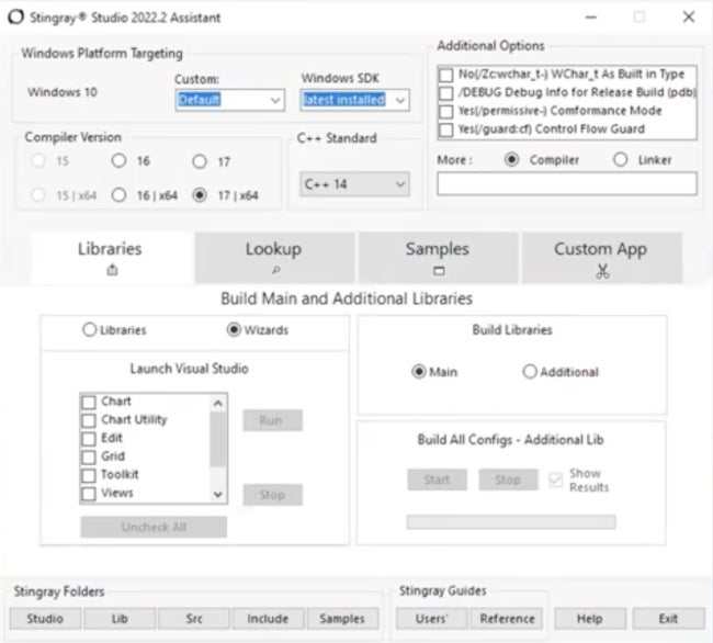 Perforce Stingray screenshot.