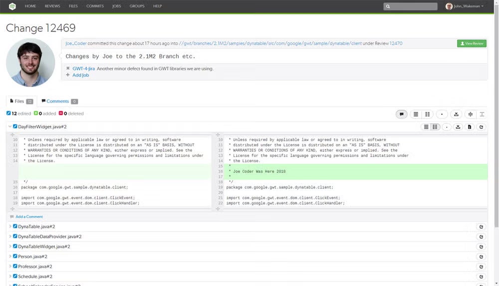 Link code reviews and committed changes in Helix Swarm with Jira issues.