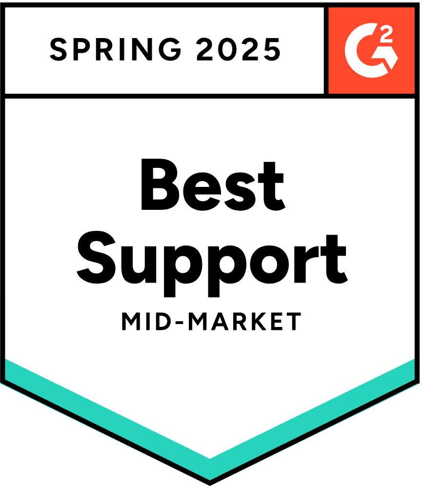 Perforce ALM, G2 Best Support, Spring 2025