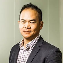 Headshot of Matthew Yeh, Vice President of Product Marketing for Perforce Delphix.